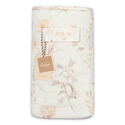 Violet Quilted Nursery Storage Bin