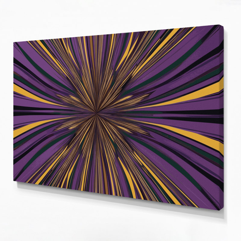 Art mural sur toile Op Art 40, H 8 po x l 10 po