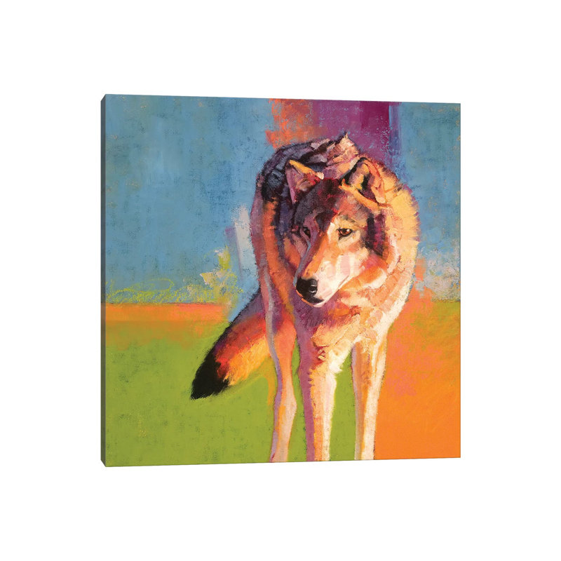 Wolf Study III by Julie T. Chapman - Wrapped Canvas Print, 45.72 cm H x 45.72 cm W
