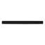 12" x 0.75" Granite Pencil Liner Tile Trim in Black