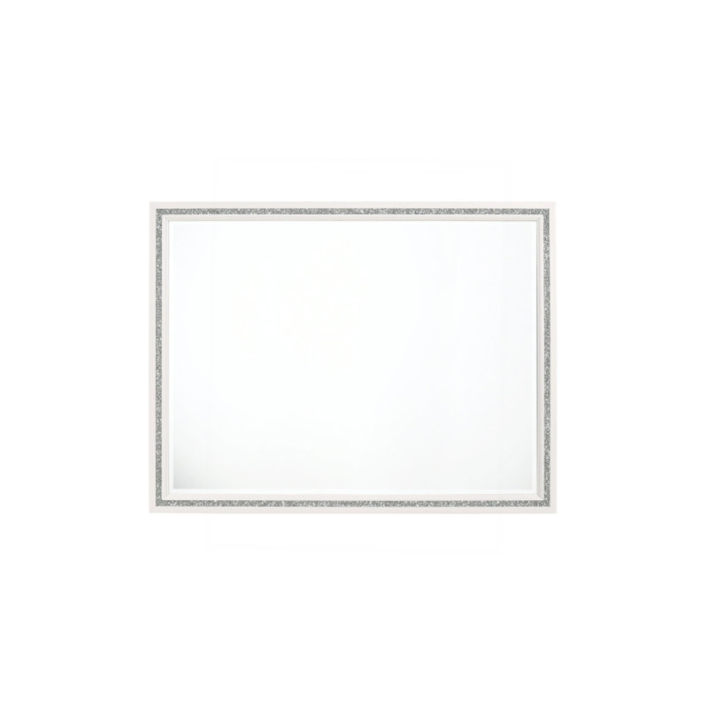 White Finish Mirror