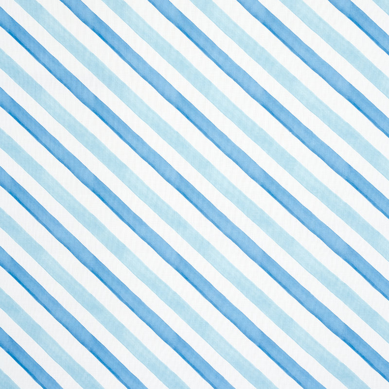 Seaside Stripe Indoor/Outdoor Fabric, Ocean