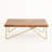 Rayos Solid Wood Top Single Coffee Table