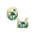 Tortue verte / beige