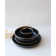 "The Luxury Collection" Black with Gold Trim - Four Piece Dinnerware Set