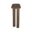 Felix Four Column Console Table