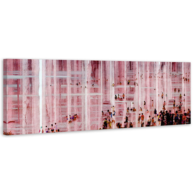 1 Piece Wrapped Canvas Wall Art, 25cm H x 76cm W