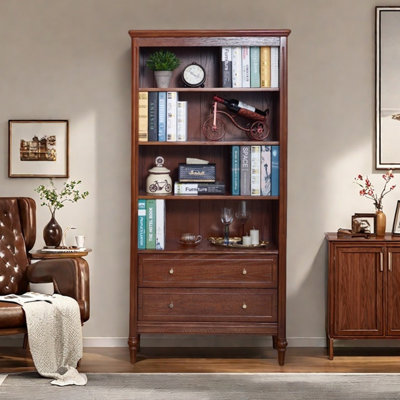 French style retro home bookcase