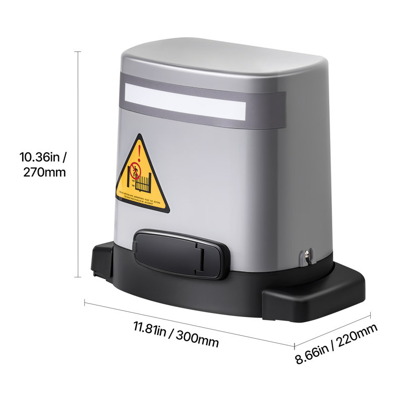 Ouvre-porte 280W à énergie solaire 1799lbs