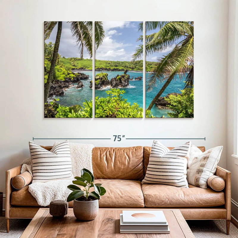 Plage Gillard Maui Island, H 42 po x l 65 po