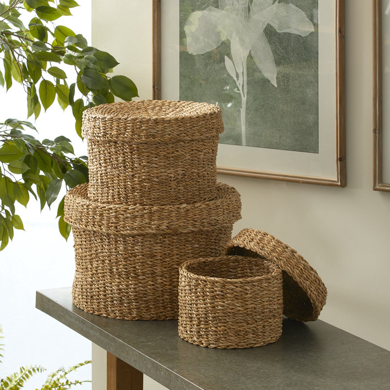 Charton Handmade Seagrass General Basket Set