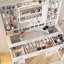 Table de maquillage avec miroir lumineux-1871218548