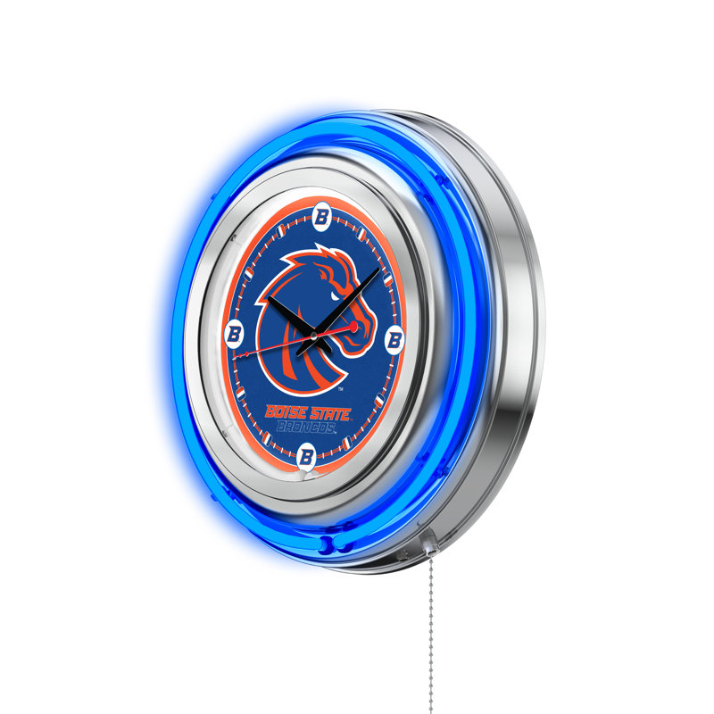 Horloge murale 15 po NCAA, Boise State