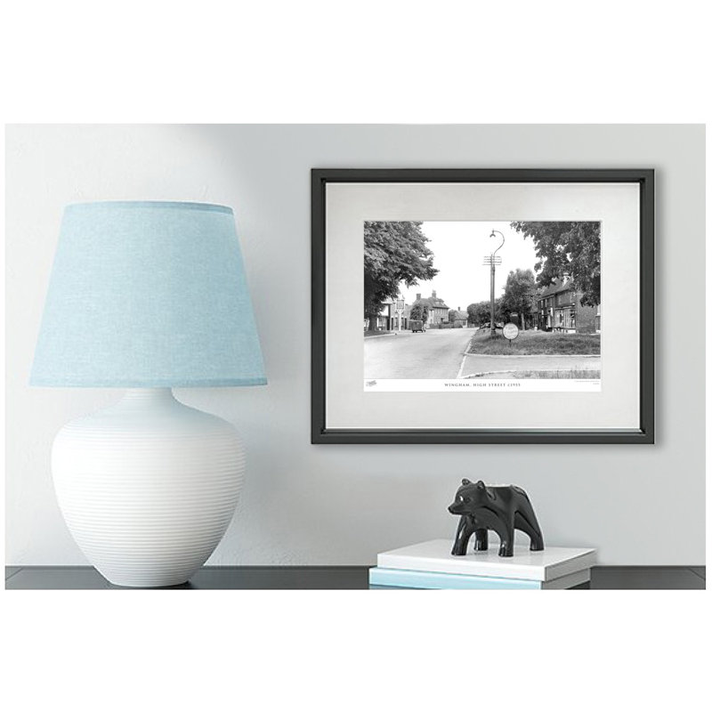 Wingham, High Street C1955 by Francis Frith - Single Picture Frame Print, 45cm H x 60cm W x 2.3cm D
