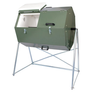 70 Gallons Steel Outdoor Tumbler Composter
