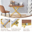 Table élévatrice moderne avec pieds en métal-130041693