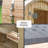 4-Person  Outdoor Barrel Sauna with View Window,Electric Heater,Sauna Starter Kit-96914260