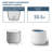 Large Concrete Round Planter / Pot With Drainage Holes-508662748-505204075