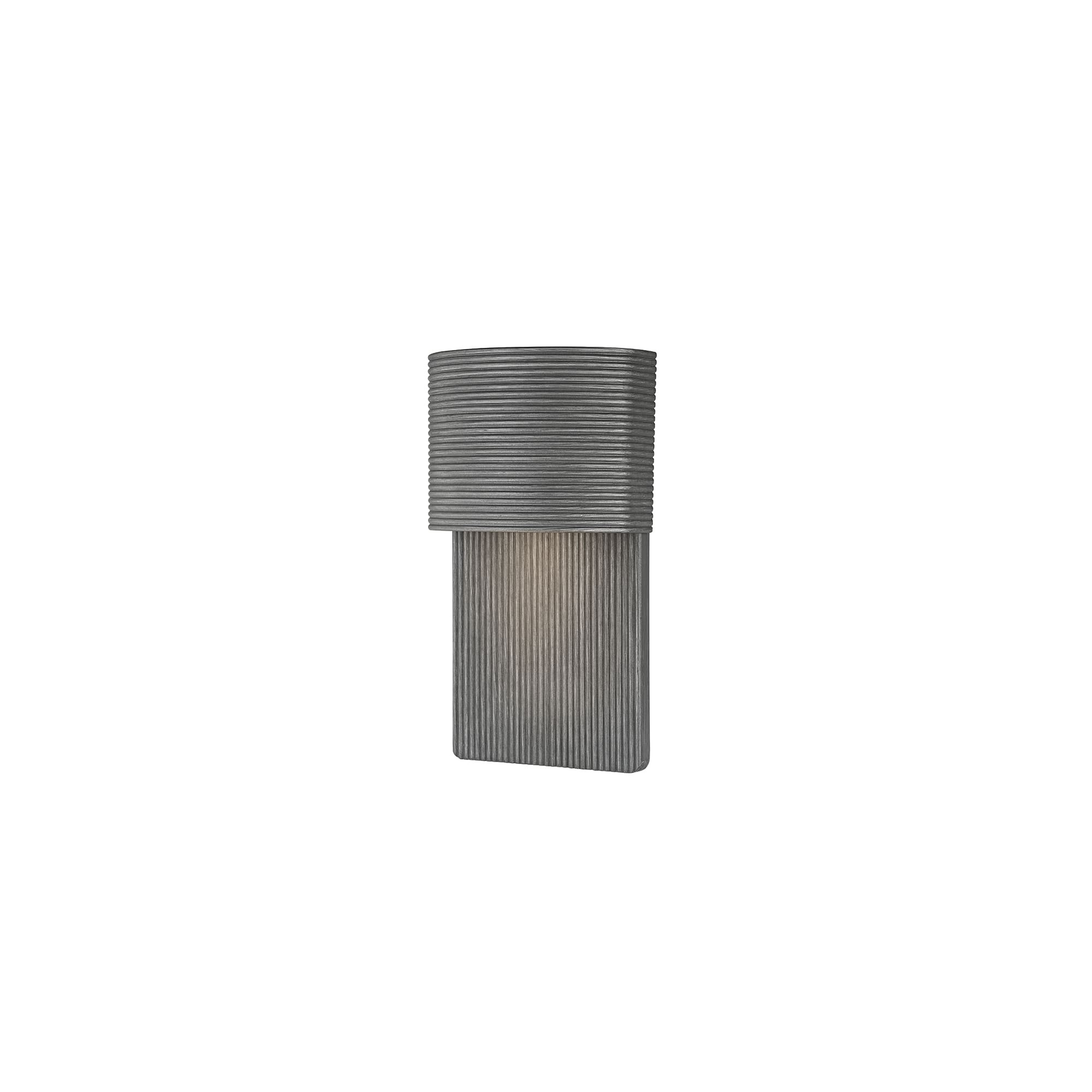 Tempe 1 Light Wall Sconce, 12" H x 6.75" W x 3.5" D, Graphite