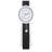 Layba Black and Mirrored Wall Clock