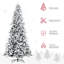 Arbre de Noël pin vert / blanc réaliste Kaisen-1841885261