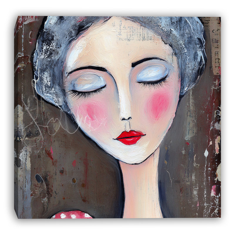 Toile tendue Soft Contemplation, 30"W x 30"H x 1.5"D