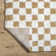 Geatches Geometric Machine Woven Polypropylene Area Rug in Mustard