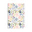 Floral Pink Blue 1 Piece Wrapped Canvas Wall Art-285865283