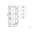 Clemetine 61cm W Metal Shelving Unit