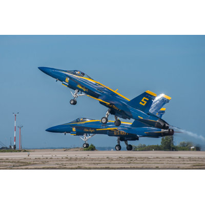 «Blue Angels Air plane Stunt Group», reproduction sur toile