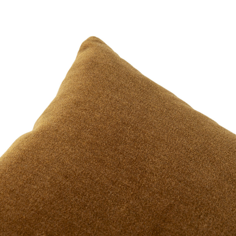 Bridger Wool Pillow Cover & Insert, Rectangular 16"H x 24"W, Monte Tobacco