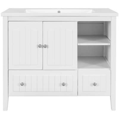 36 Single Bathroom Vanity with Sink