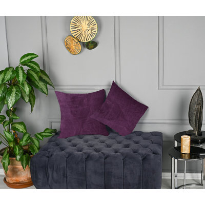 Matte Velvet Cushion Cover - 1 Pc