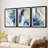 ABSTRACT Series CDXII  -Custom Framed  Premium Print W Matt - 3 Pieces-964541383-964541377