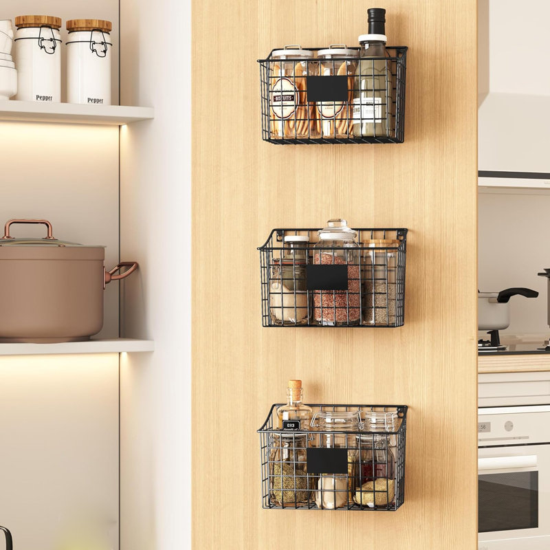 Wall Mounted Garbage Bin Basket