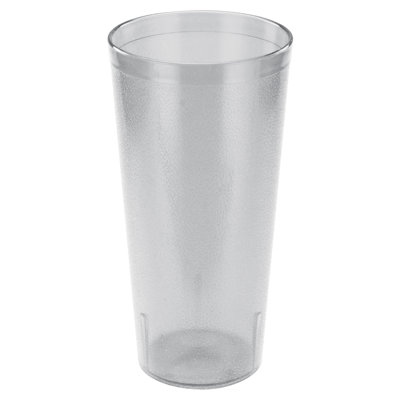 Textured Tumblers Pebbled Plastic Drinking Glass