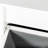 Laundry Cabinet With Removable Bags - Keep Your Area Tidy White Color 15Mm Particle Board And 3Mm Construction Spacious Liners Accommodate All Dirty Clothes Practical 15.6 In. Width