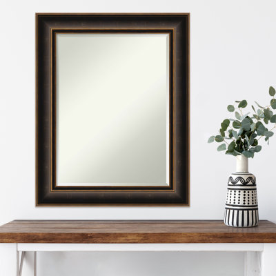 Earnst Solid Wood Rectangle Wall Mirror