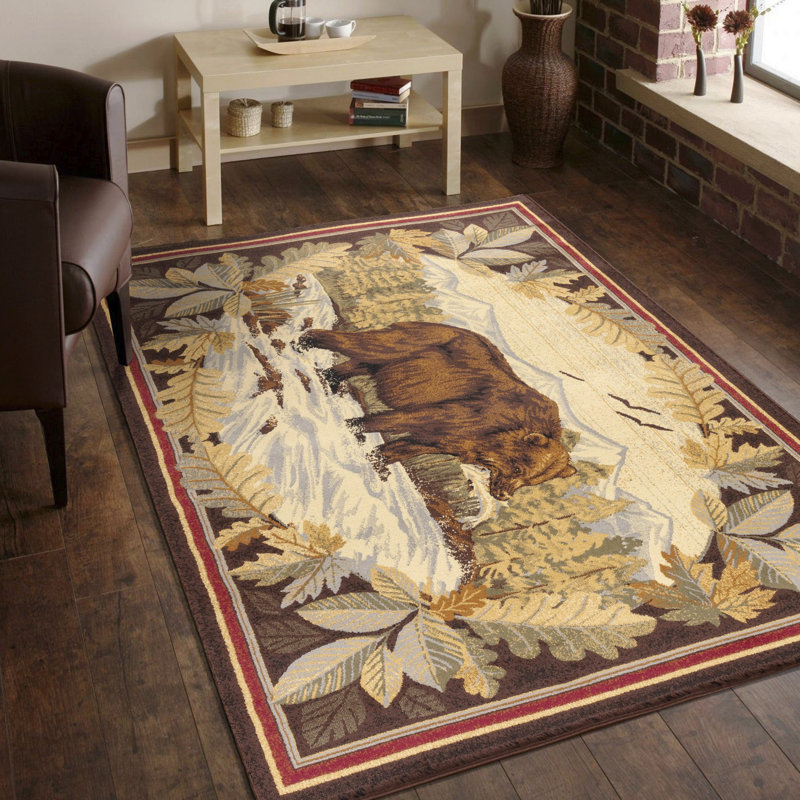 2 pi X 3 pi Tapis Lodge, Rectangulaire 2 pi x 3 pi
