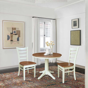 3 - Piece Counter Height Solid Wood Dining Set