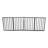 Brown Arc Wooden Freestanding Pet Gate - Folding Dog Gate For Doorways/Stairs