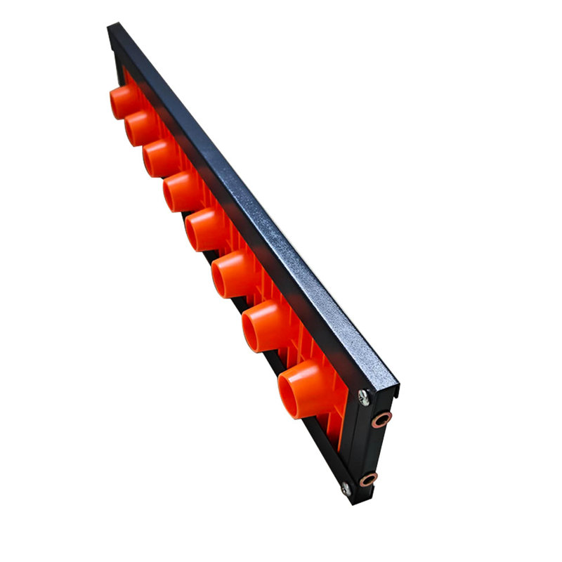 Porte-outils multifonctionnel compatible Bt / Cat40 avec 10 canaux de rangement Cat / Bt40 par support, 8 dans un contenant, 80 sections, motif d'ombrage gris, configuration ABS + acier Q235, profondeur de produit 31,57,