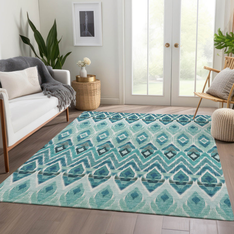 Khiri Southwestern Rug, Rectangle 10' x 14'