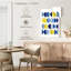 Avery bleu jaune moderne II-108600780