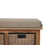 Aurianne Linen Upholstered Storage Bench