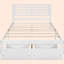 Lit plateforme double avec rangement-856306286