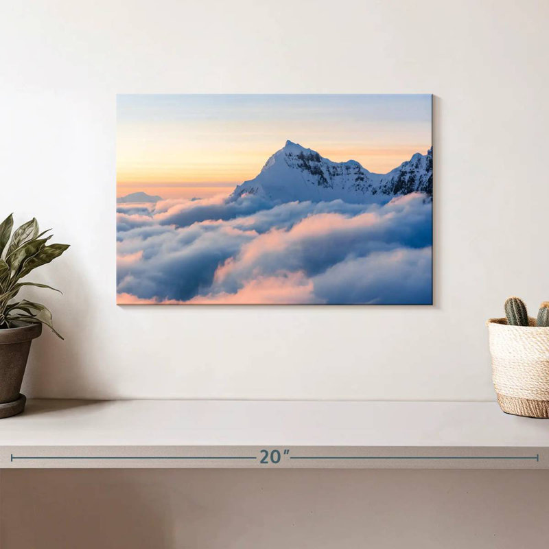 Alvord, mer de nuages gelée