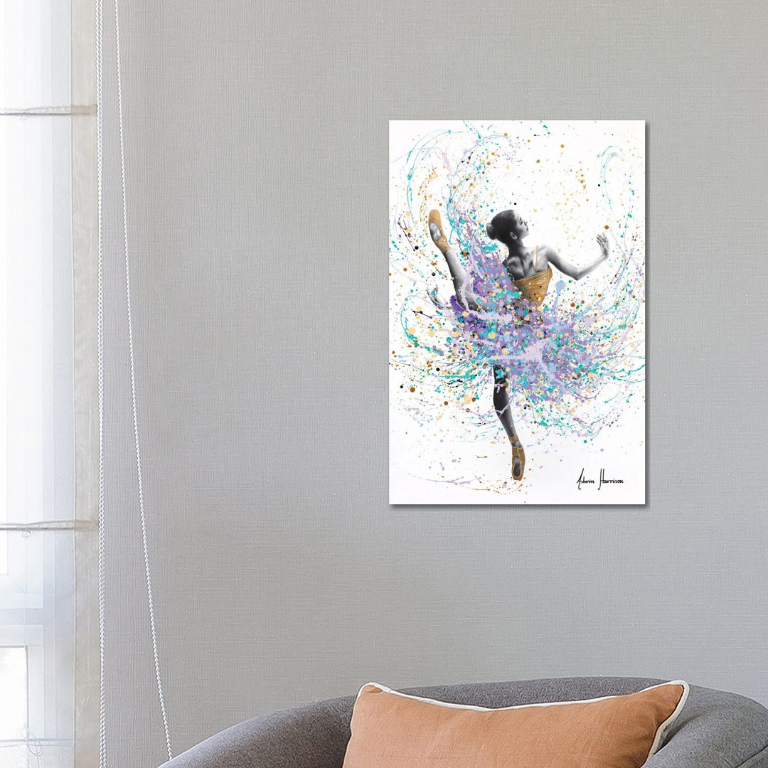 Floret Ballet von Ashvin Harrison - Galerie-verpackte Leinwand Giclée