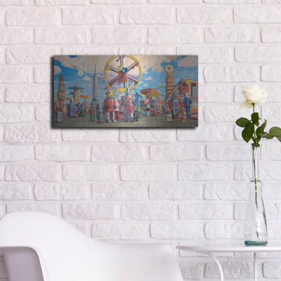 Fairgrounds' by Eric Joyner, Metal Wall Art