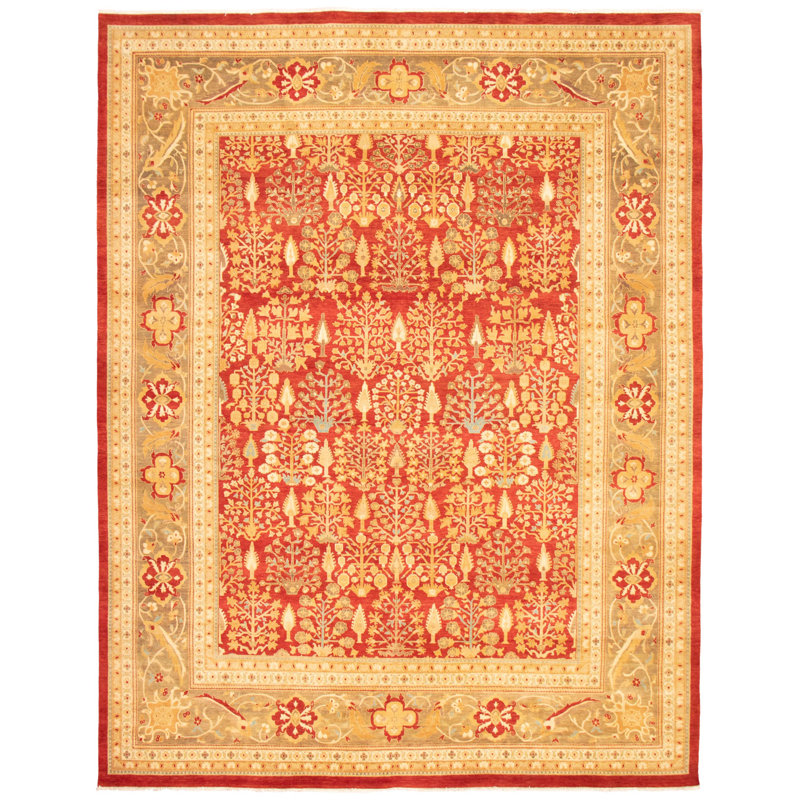Tapis rouge 18 de 20 Trayshun 12 pi 1 po x 15 pi 9 po